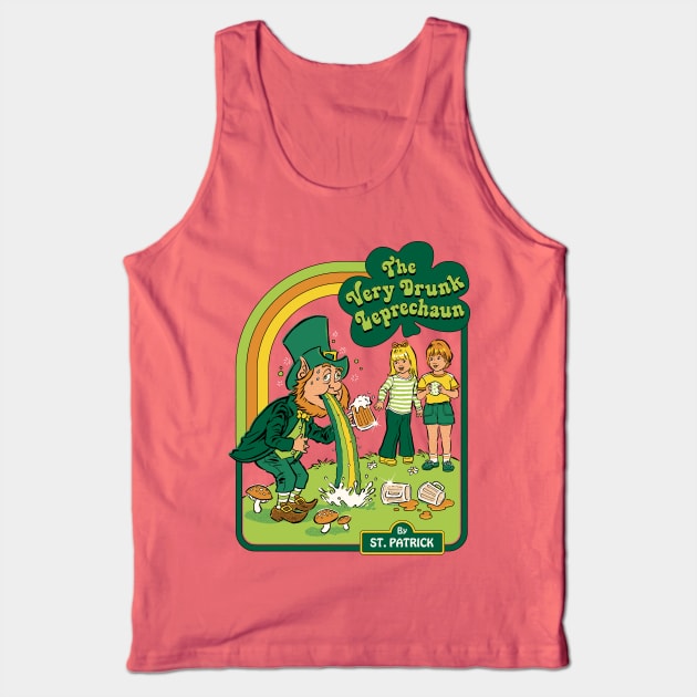 The Very Drunk Leprechaun Tank Top by Steven Rhodes